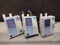 LOT OF (3) SIGMA SPECTRUM INFUSION PUMPS (V. 6.05.15 SOFTWARE VERSION)