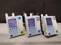 LOT OF (3) SIGMA SPECTRUM INFUSION PUMPS (V. 6.05.15 SOFTWARE VERSION)