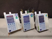 LOT OF (3) SIGMA SPECTRUM INFUSION PUMPS (V. 6.05.15 SOFTWARE VERSION)