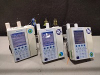 LOT OF (3) SIGMA SPECTRUM INFUSION PUMPS (V. 6.05.15 SOFTWARE VERSION)