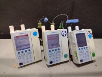 LOT OF (3) SIGMA SPECTRUM INFUSION PUMPS (V. 6.05.15 SOFTWARE VERSION)