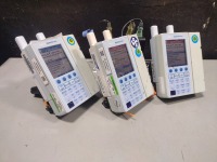 LOT OF (3) SIGMA SPECTRUM INFUSION PUMPS (V. 6.05.15 SOFTWARE VERSION)