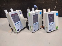 LOT OF (3) SIGMA SPECTRUM INFUSION PUMPS (V. 6.05.15 SOFTWARE VERSION)