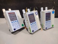 LOT OF (3) SIGMA SPECTRUM INFUSION PUMPS (V. 6.05.15 SOFTWARE VERSION)