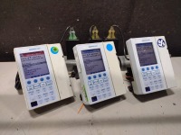 LOT OF (3) SIGMA SPECTRUM INFUSION PUMPS (V. 6.05.15 SOFTWARE VERSION)