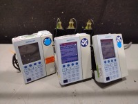 LOT OF (3) SIGMA SPECTRUM INFUSION PUMPS (V. 6.05.15 SOFTWARE VERSION)