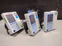 LOT OF (3) SIGMA SPECTRUM INFUSION PUMPS (V. 6.05.15 SOFTWARE VERSION)