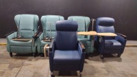 LOT OF (5) RECLINERS