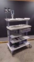 OLYMPUS ENDOSCOPY CART