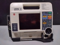 MEDTRONIC/PHYSIO-CONTROL LIFEPAK 12 BIPHASIC DEFIB WITH PACING, 12 LEAD ECG, SPO2, CO2, NIBP, ANALYZE