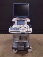 GE LOGIQ E9 ULTRASOUND MACHINE (SERIAL# 109706US2) (DOM: 1/2012)