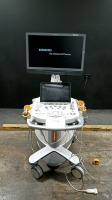 SIEMENS ACUSON S3000 HELX EVOLUTION ULTRASOUND MACHINE WITH 3 PROBES (6C1, 9L4, 12L4) (SERIAL# 212544) (DOM: 10/2015)