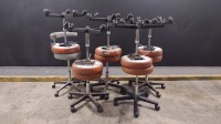 LOT OF (10) STOOLS