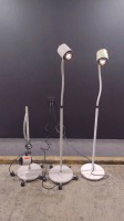 LOT OF (3) EXAM LIGHTS