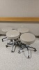 QTY. 4 EXAM STOOLS, BEIGE LOCATED AT 900 W. CLAIREMONT AVE, EAU CLAIRE, WI 54701