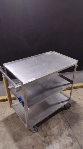 STAINLESS STEEL CART LOCATED AT 3325 MOUNT PROSPECT RD. FRANKLIN PARK, IL 60131