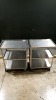 LOT OF 2 STAINLESS STEEL CARTS LOCATED AT 3325 MOUNT PROSPECT RD. FRANKLIN PARK, IL 60131
