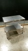 STAINLESS STEEL TABLETOP CARTS LOCATED AT 3325 MOUNT PROSPECT RD. FRANKLIN PARK, IL 60131