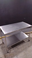 STAINLESS STEEL TABLE TOP LOCATED AT 3325 MOUNT PROSPECT RD. FRANKLIN PARK, IL 60131