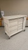HERMANMILLER CART, WHITE, LOCKING 10-DRAWER SUPPLY CART LOCATED AT 900 W. CLAIREMONT AVE, EAU CLAIRE, WI 54701