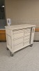 HERMANMILLER CART, WHITE, LOCKING 10-DRAWER SUPPLY CART LOCATED AT 900 W. CLAIREMONT AVE, EAU CLAIRE, WI 54701