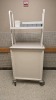 HERMANMILLER CART, WHITE, LOCKING 6-DRAWER SUPPLY CART WITH OVERHEAD STORAGE LOCATED AT 900 W. CLAIREMONT AVE, EAU CLAIRE, WI 54701 - 3