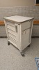 HERMANMILLER CART, WHITE, LOCKING 6-DRAWER SUPPLY CART LOCATED AT 900 W. CLAIREMONT AVE, EAU CLAIRE, WI 54701 - 2