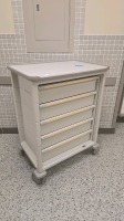 HERMANMILLER CART, GREY, 5-DRAWER SUPPLY CART LOCATED AT 2661 CO. HWY I, CHIPPEWA FALLS, WI 54729