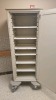 HERMANMILLER CART,BEIGE, LOCKING SINGLE DOOR VERTICAL STORAGE CART LOCATED AT 900 W. CLAIREMONT AVE, EAU CLAIRE, WI 54701 - 4