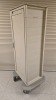 HERMANMILLER CART,BEIGE, LOCKING SINGLE DOOR VERTICAL STORAGE CART LOCATED AT 900 W. CLAIREMONT AVE, EAU CLAIRE, WI 54701 - 2