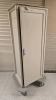 HERMANMILLER CART,BEIGE, LOCKING SINGLE DOOR VERTICAL STORAGE CART LOCATED AT 900 W. CLAIREMONT AVE, EAU CLAIRE, WI 54701