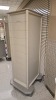 HERMANMILLER CART,BEIGE, LOCKING SINGLE DOOR VERTICAL STORAGE CART LOCATED AT 900 W. CLAIREMONT AVE, EAU CLAIRE, WI 54701 - 3