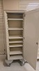 HERMANMILLER CART,BEIGE, LOCKING SINGLE DOOR VERTICAL STORAGE CART LOCATED AT 900 W. CLAIREMONT AVE, EAU CLAIRE, WI 54701 - 4