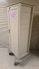 HERMANMILLER CART,BEIGE, LOCKING SINGLE DOOR VERTICAL STORAGE CART LOCATED AT 900 W. CLAIREMONT AVE, EAU CLAIRE, WI 54701 - 2