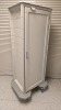 HERMANMILLER CART,BEIGE, LOCKING SINGLE DOOR VERTICAL STORAGE CART LOCATED AT 900 W. CLAIREMONT AVE, EAU CLAIRE, WI 54701