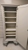 HERMANMILLER CART,BEIGE, LOCKING SINGLE DOOR VERTICAL STORAGE CART LOCATED AT 900 W. CLAIREMONT AVE, EAU CLAIRE, WI 54701 - 4