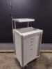 INNERSPACE CORPORATION 6350W5 CART, WHITE, LOCKING 5-DRAWER SUPPLY CART LOCATED AT 3325 MOUNT PROSPECT RD. FRANKLIN PARK, IL 60131