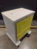 WATERLOO UNI CART SERIES CART, YELLOW, LOCKING 3-DRAWER SUPPLY CART LOCATED AT 3325 MOUNT PROSPECT RD. FRANKLIN PARK, IL 60131