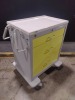 WATERLOO UNI CART SERIES CART, YELLOW, LOCKING 3-DRAWER SUPPLY CART LOCATED AT 3325 MOUNT PROSPECT RD. FRANKLIN PARK, IL 60131