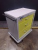 WATERLOO UNI CART SERIES CART, YELLOW, LOCKING 3-DRAWER SUPPLY CART LOCATED AT 3325 MOUNT PROSPECT RD. FRANKLIN PARK, IL 60131