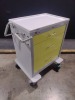 WATERLOO UNI CART SERIES CART, YELLOW, LOCKING 3-DRAWER SUPPLY CART LOCATED AT 3325 MOUNT PROSPECT RD. FRANKLIN PARK, IL 60131