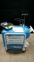 METRO LIFELINE CART BLUE LOCKING 4-DRAWER SUPPLY CART LOCATED AT 3325 MOUNT PROSPECT RD. FRANKLIN PARK, IL 60131