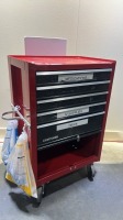 CRAFTSMAN TOOL CART 6-DRAWER-RED LOCATED AT 3325 MOUNT PROSPECT RD. FRANKLIN PARK, IL 60131