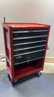 CRAFTSMAN TOOL CART 6-DRAWER-RED LOCATED AT 3325 MOUNT PROSPECT RD. FRANKLIN PARK, IL 60131