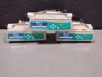 B BRAUN INFUSOMAT SPACE QTY. 3 INFUSION PUMPS WITH POWER SUPPLYS LOCATED AT 3325 MOUNT PROSPECT RD. FRANKLIN PARK, IL 60131