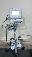 PHILIPS TRILOGY EV300 VENTILATOR ON INTERPLEX ROLLING STAND LOCATED AT 3325 MOUNT PROSPECT RD. FRANKLIN PARK, IL 60131