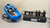 ZIMMER 00-9900-200-00 TOTAL SHIELD SIX BAY SMART CHARGER AND CALIBRATION SYSTEM WITH HELMET LOCATED AT 3325 MOUNT PROSPECT RD. FRANKLIN PARK, IL 60131