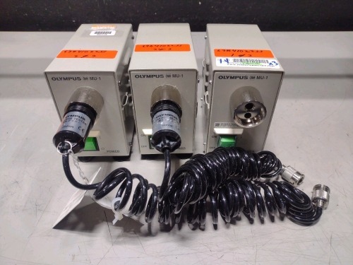 OLYMPUS MU-1 ENDOSCOPE MAINTENACE UNIT QTY 3 LOCATED AT 3325 MOUNT PROSPECT RD. FRANKLIN PARK, IL 60131