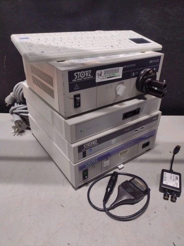 STORZ ENDOSCOPE SYSTEM TO INCLUDE: XENON NOVA 20131520, TELECAM SL NTSC 202121 20, IMAGE 1 X-LINK TC 301, IMAGE 1 CONNECT TC 200 LOCATED AT 3325 MOUNT PROSPECT RD. FRANKLIN PARK, IL 60131