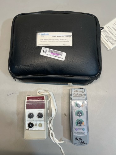 MEDTRONIC 5348 TEMPORARY PACEMAKER WITH 5375 DEMAND PULSE GENERATOR LOCATED AT 3325 MOUNT PROSPECT RD. FRANKLIN PARK, IL 60131